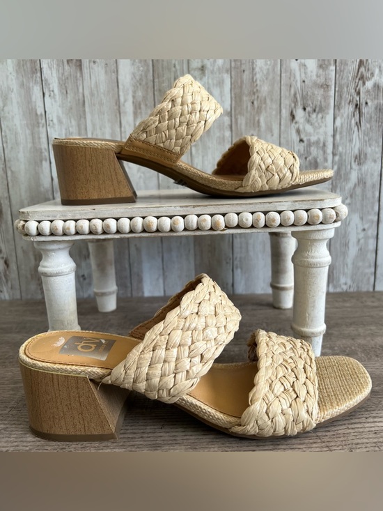 DV by Dolce Vita Shoes - DV by Dolce Vita Stacey Braided Slide Sandals Raffia Coastal Preppy Resort 6.5